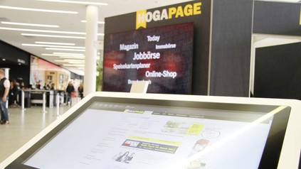 Der Hogapage Messestand auf der Intergastra