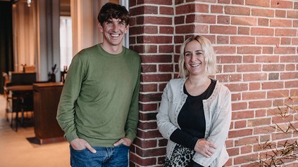 Bo Teichmann und Manon Möller wollen die Geschichte des Getreidespeichers erfolgreich fortsetzen.