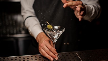 "Geschüttelt, nicht gerührt!" - So bestellt James Bond seinen Lieblingsdrink.