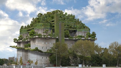 EIn Bunkerkomplex in Hamburg