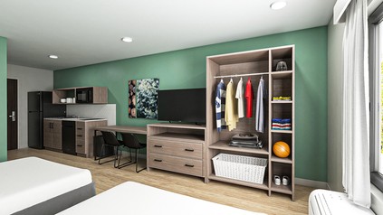 Ein "Echo Suites"-Apartment