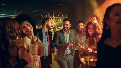 Ein Nachtbürgermeister in einem Club