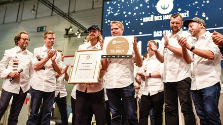 Siegerehrung Fabio Toffolon