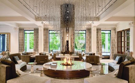 Lobby des Grand Hotel Quellenhof