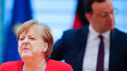Angela Merkel und Jens Spahn