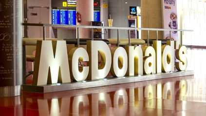 Eine Filiale von McDonald's