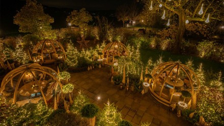 Iglus auf dem Hofgut Dagobertshausen