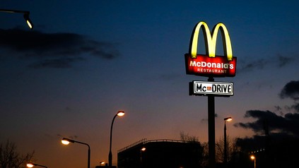 Eine Mc_Donalds-Filiale von außen