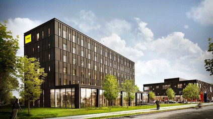 Visualisierung des ersten Zleep Living in Lyngby, Dänemark