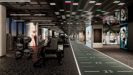 Fitnessraum im Siro One Za'abeel