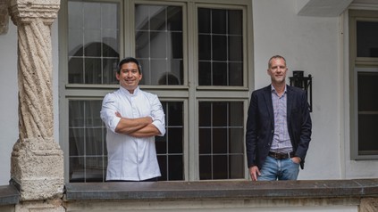 Tohru Nakamura (l.) und Felix Radmer, Salon Rouge