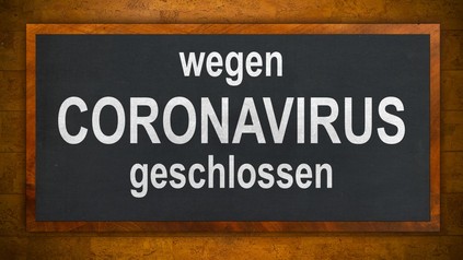Tafel - wegen CORONAVIRUS geschlossen