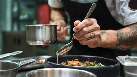 Ein italienischer Koch