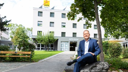 Gerhard Wendl, Vorstandsvorsitzender der Jufa Hotels