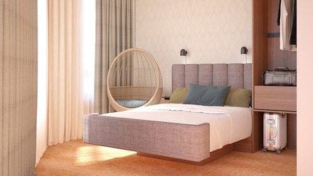 Zimmer Rendering Cocoon Hotels