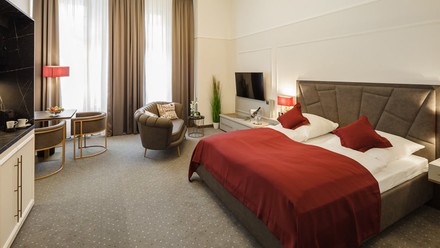 Doppelzimmer im StarApart Hansa Hotel Wiesbaden (Foto: © StarApart Hansa Hotel)