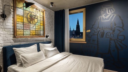 Innenansicht vom Gaffel-Zimmer in Köln.