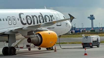 Ein Flugzeug von Condor