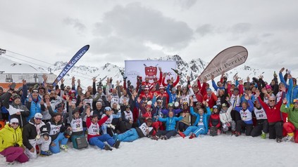 Die Teilnehmer der Branchenparty in Ischgl