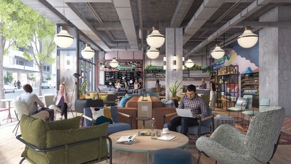 Community-/Co-Working-Bereich in den neuen Caption-by-Hyatt-Häusern