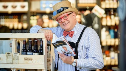 Conrad Seidl mit seinem Bier Guide 2018