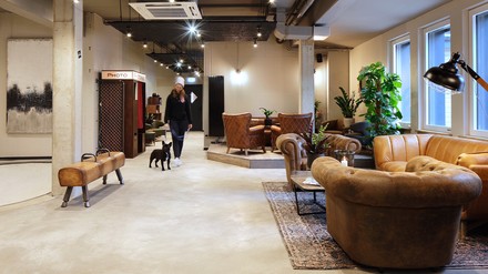 Lobby des Lifestyle-Hotel sBretterbude Büsum