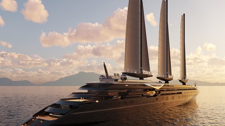 Die größte Segel-Yacht der Welt.