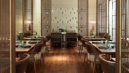 The Japanese Restaurant im The Chedi Andermatt