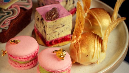 Der Goldene Schnatz zum Essen.