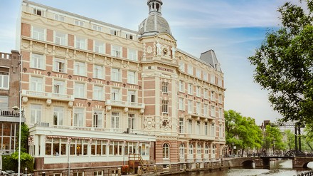 Das ist das älteste Hotel in Amsterdam.