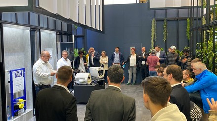 Der Geberit Messestand