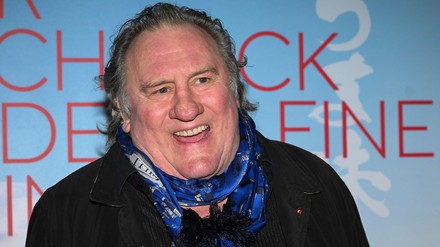 Gérard Depardieu bei der Premiere des Films „Der Geschmack der kleinen Dinge“ im Kino Cinema Paris