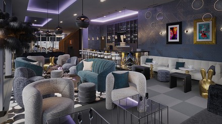 Erdgeschoss im NYX Hotel Hamburg