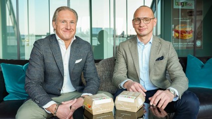 Burgerme-Gründer Stephan Gschöderer und Johannes Bankwitz.