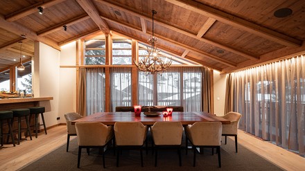 Das „Chalet The Falcon“ in Lech am Arlberg.