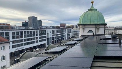 Solaranlage auf dem Dach von Moma1890