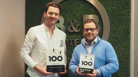 B&B Hotels mit "Top 100 Siegel" ausgezeichnet.