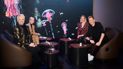 Ross Antony, Janin Ullmann, Ruth Moschner und Maximilian Arland