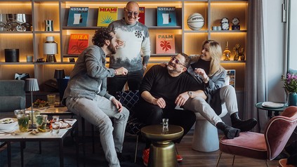 Die Frankfurter Hospitalitygruppe um Micky Rosen und Alex Urseanu freut sich über das neue Mitglied Trinitii. (Foto: © Gekko Group)