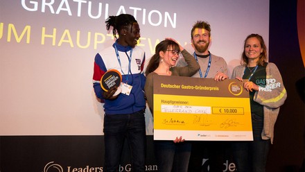 Jasmin Seipp gewinnt den Deutschen Gastro-Gründerpreis 2019