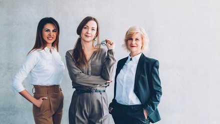 Geballte Frauenpower.