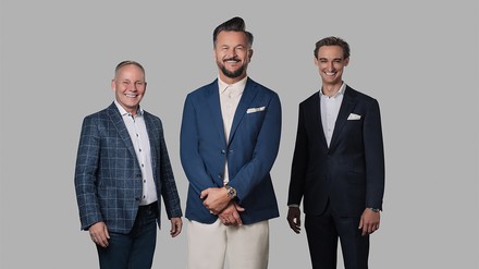 Edwin Jebbink, Heiko Grote und Marco El Manchi