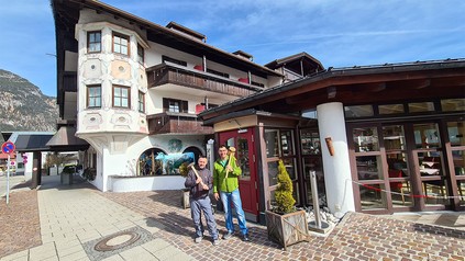 Alen Faganel (Haustechniker) und Bernhard Ostler (Leiter der Technik)