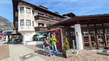 Alen Faganel (Haustechniker) und Bernhard Ostler (Leiter der Technik)