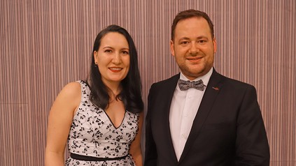 Martina Sand und Louis März bilden die Führungsspitze im Hotel Riessersee in Garmisch.