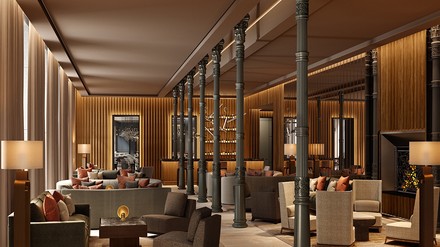 Im JW Marriott Hotel Madrid trifft Geschichte auf modernes Design.