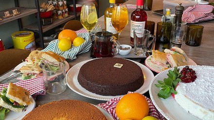 Britischer Afternoon Tea trifft auf Dolce Vita.