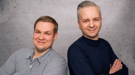 Steve Heinecke und Alexander Laubner