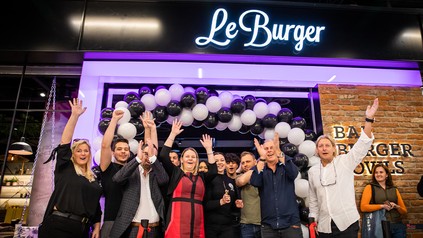 Eröffnung der neuen „Le Burger“-Manufaktur im Westfield Donau Zentrum