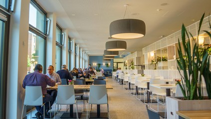 Das Bio-Betriebsrestaurant im Haus Allianz Trade in Hamburg